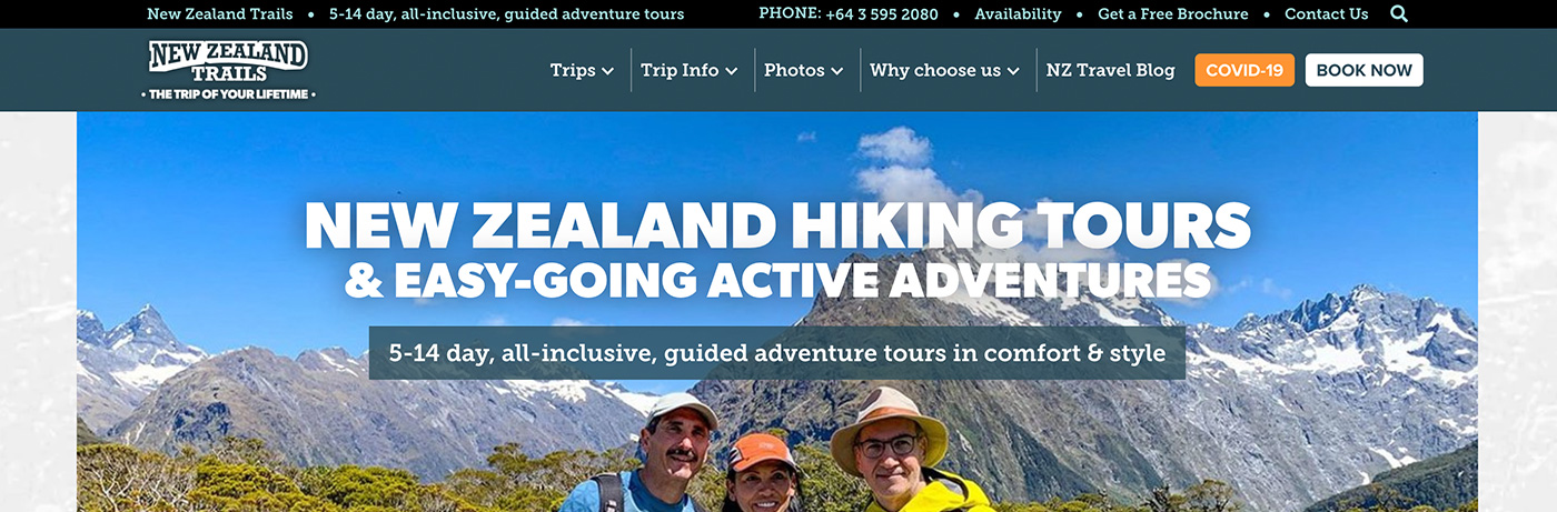 New Zealand Trails Header